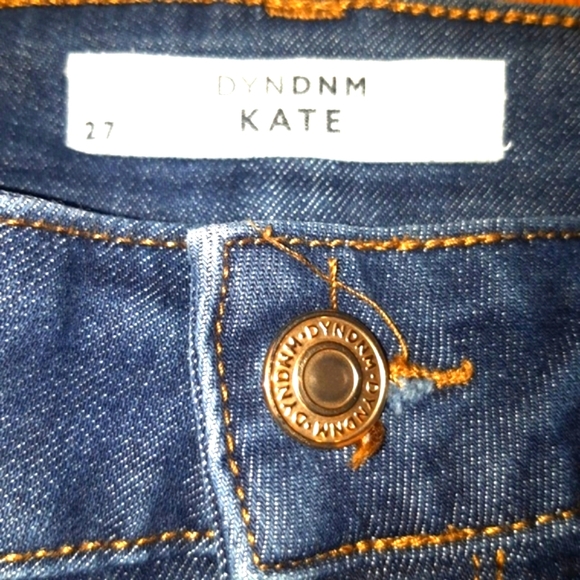 (27)🚨💥Dyndnm💥🚨 Kate Dark Wash Jegging/ Jean - Picture 5 of 6
